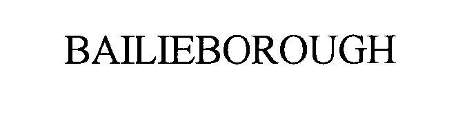 Trademark Logo BAILIEBOROUGH
