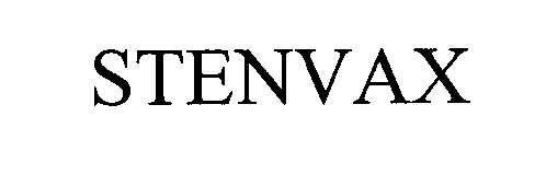 Trademark Logo STENVAX
