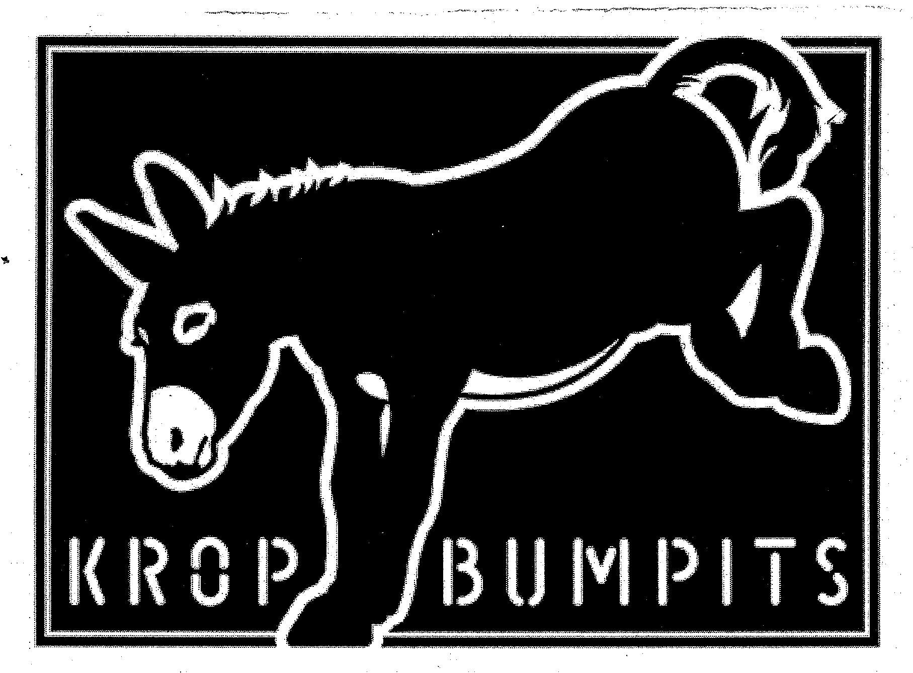 Trademark Logo KROP BUMPITS