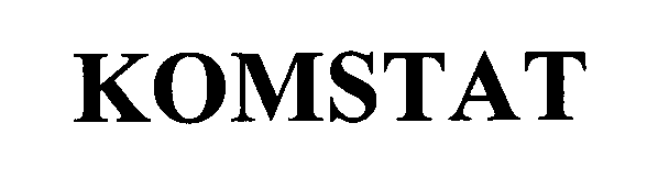 Trademark Logo KOMSTAT