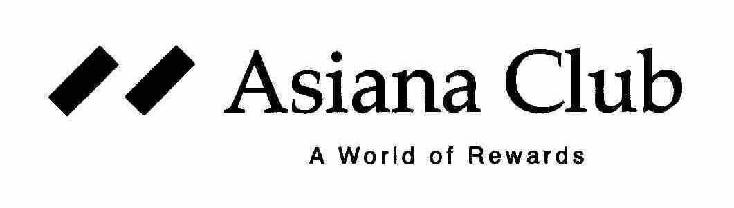 Trademark Logo ASIANA CLUB A WORLD OF REWARDS