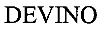 Trademark Logo DEVINO