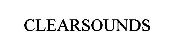Trademark Logo CLEARSOUNDS