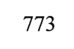  773