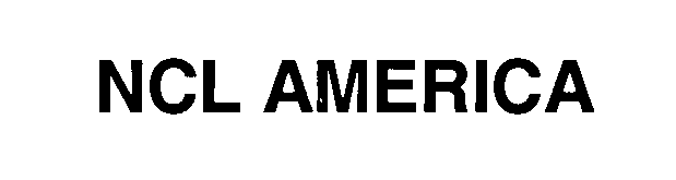 Trademark Logo NCL AMERICA