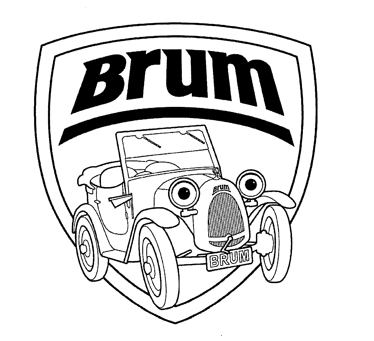 Trademark Logo BRUM