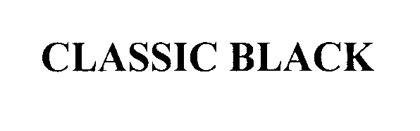 Trademark Logo CLASSIC BLACK