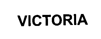 Trademark Logo VICTORIA