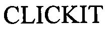 Trademark Logo CLICKIT