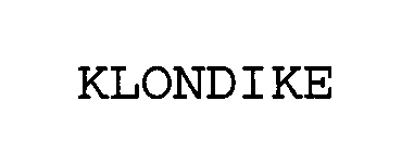 Trademark Logo KLONDIKE