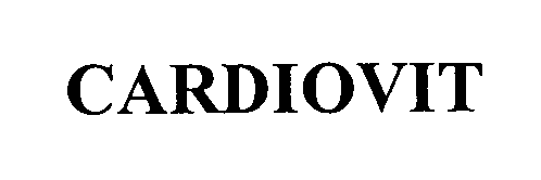 Trademark Logo CARDIOVIT