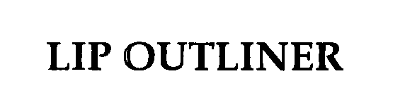 Trademark Logo LIP OUTLINER