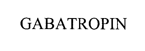Trademark Logo GABATROPIN