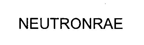 Trademark Logo NEUTRONRAE
