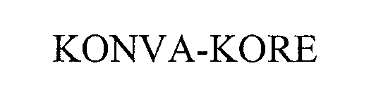 Trademark Logo KONVA-KORE