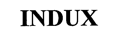 Trademark Logo INDUX