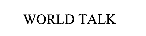 Trademark Logo WORLD TALK