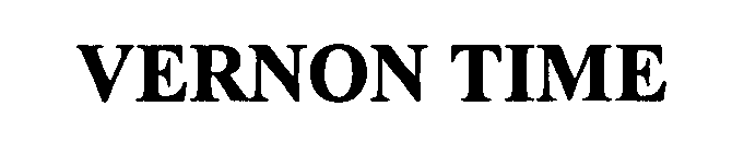 Trademark Logo VERNON TIME