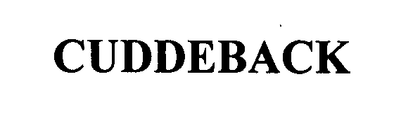 Trademark Logo CUDDEBACK