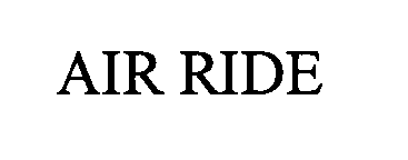 Trademark Logo AIR RIDE