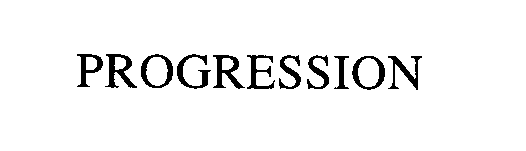 Trademark Logo PROGRESSION