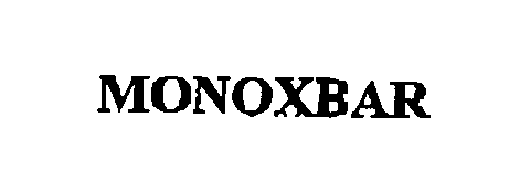 Trademark Logo MONOXBAR