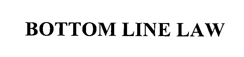 Trademark Logo BOTTOM LINE LAW