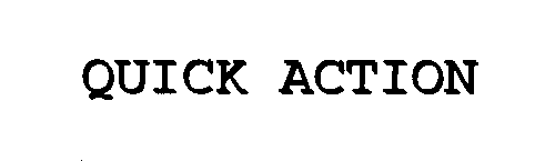 Trademark Logo QUICK ACTION