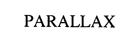 Trademark Logo PARALLAX