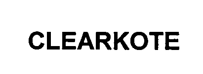  CLEARKOTE