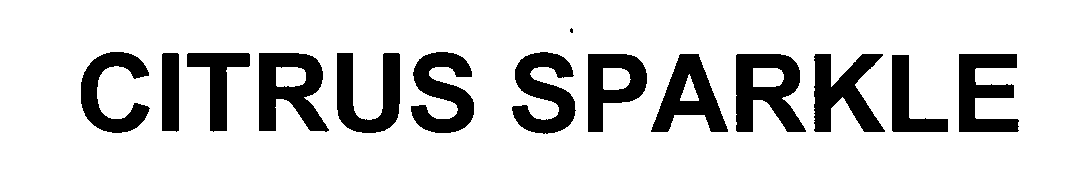 Trademark Logo CITRUS SPARKLE