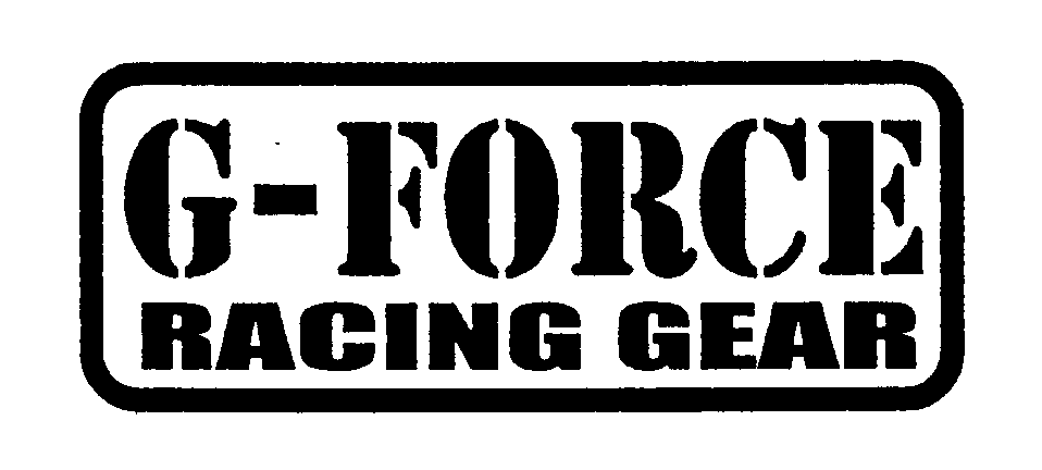 Trademark Logo G-FORCE RACING GEAR