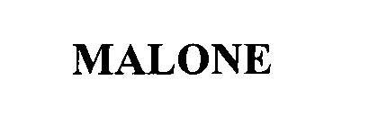 Trademark Logo MALONE