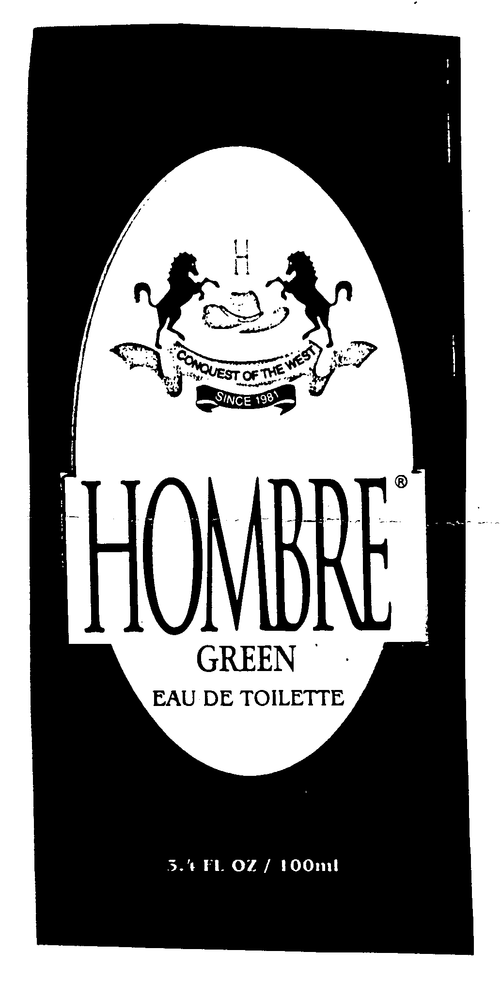  HOMBRE GREEN EAU DE TOILETTE H CONQUEST OF THE WEST SINCE 1981