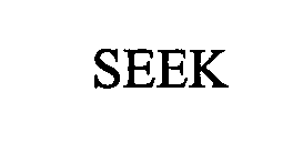 Trademark Logo SEEK