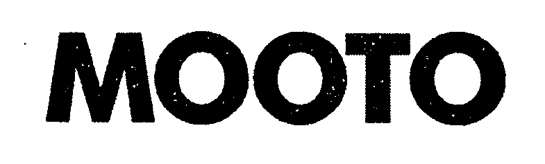 Trademark Logo MOOTO