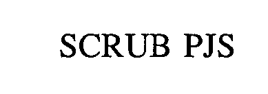 Trademark Logo SCRUB PJS