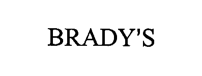 BRADY'S