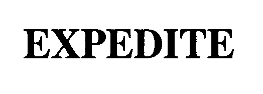 Trademark Logo EXPEDITE