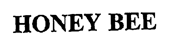 Trademark Logo HONEY BEE