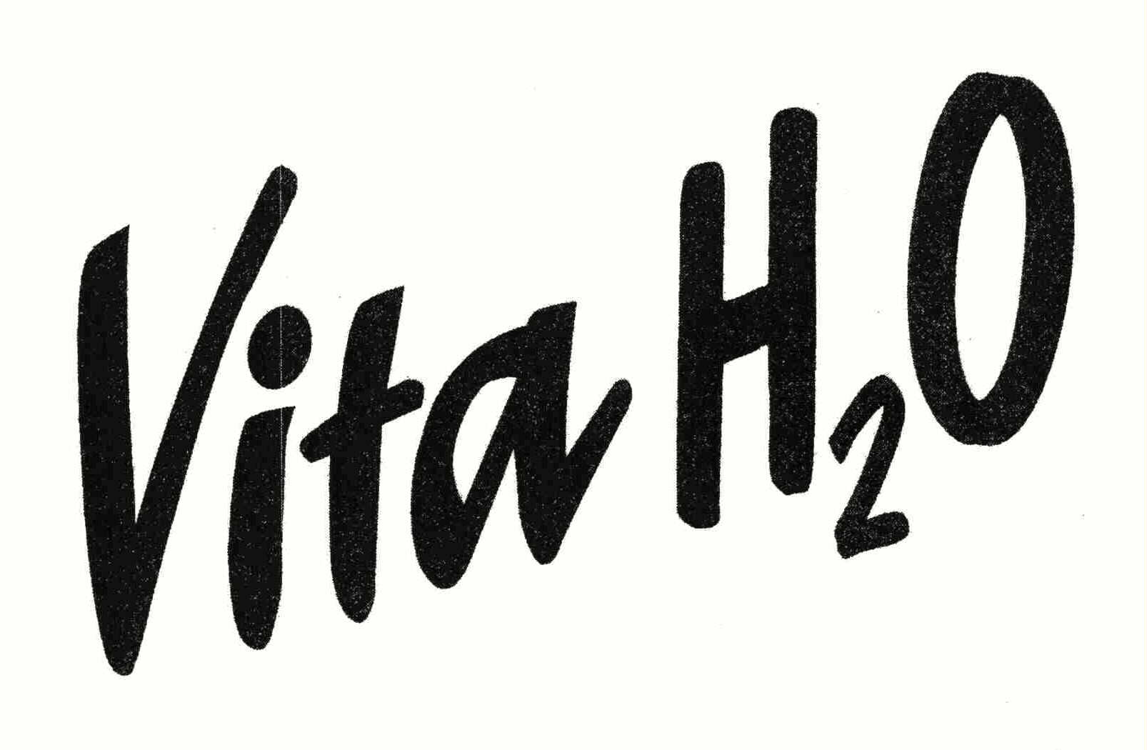 Trademark Logo VITA H2O