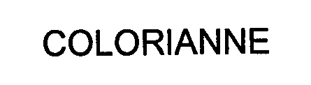 Trademark Logo COLORIANNE