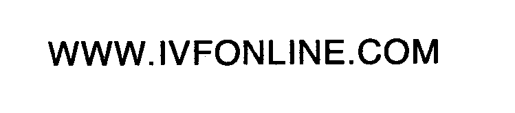 Trademark Logo WWW.IVFONLINE.COM