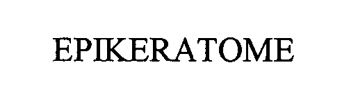 Trademark Logo EPIKERATOME