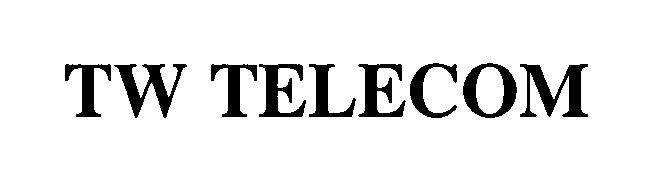 Trademark Logo TW TELECOM