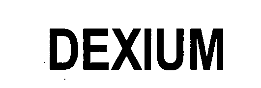 Trademark Logo DEXIUM