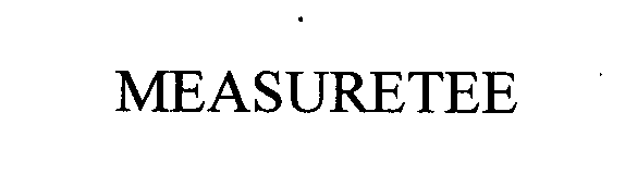 Trademark Logo MEASURETEE