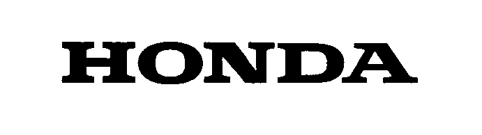 Trademark Logo HONDA