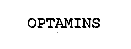 Trademark Logo OPTAMINS