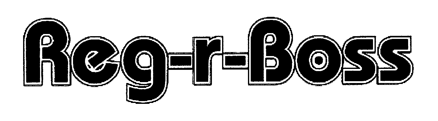 Trademark Logo REG-R-BOSS